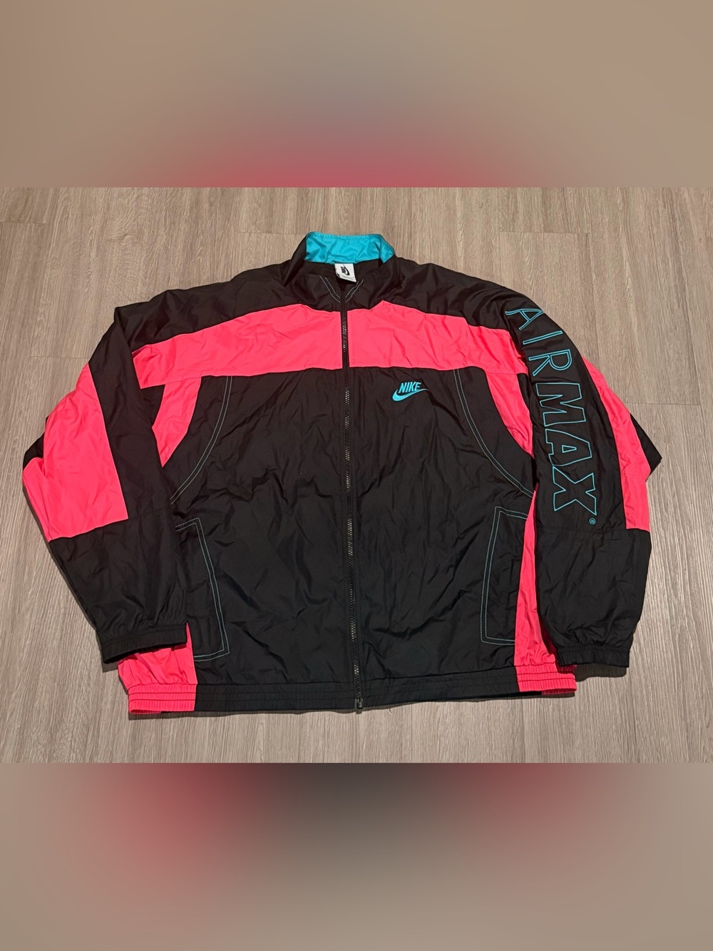 Nike x Atmos Men's XL NRG Air Max Track Jacket Pink Black Retro CD6132-639